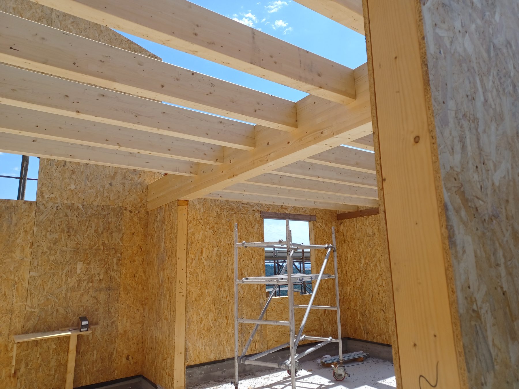 Travi e pareti in legno Xlam